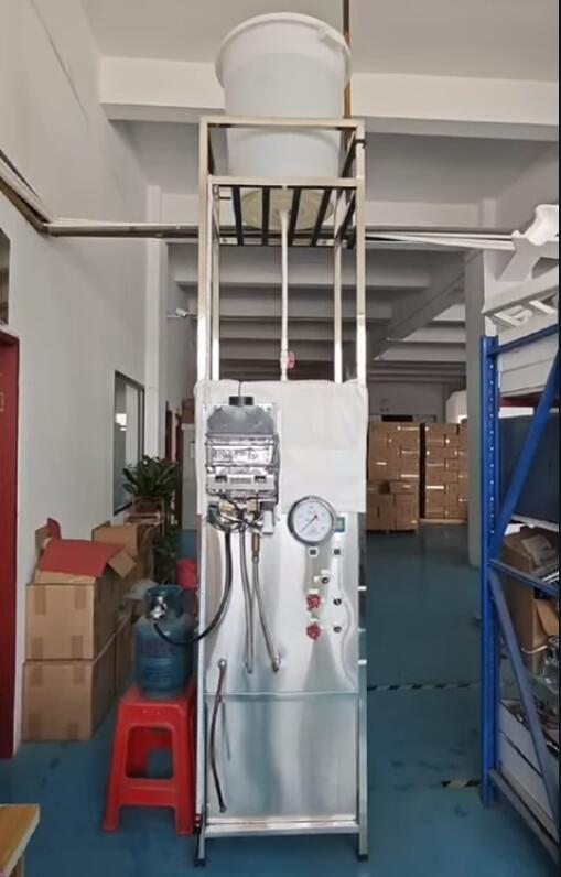 0,01 MPa zapaľovací plynový ohrievač vody – testovaný a overený ultranízkym tlakom