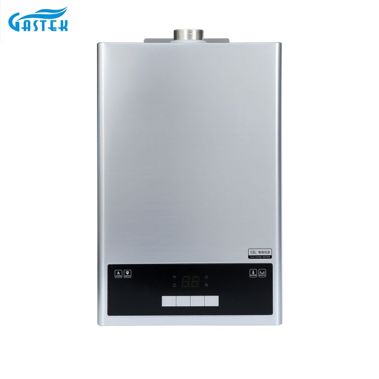 Nástenný nútený turbo výfukový ventilátor Vnútorný typ plynového ohrievača vody